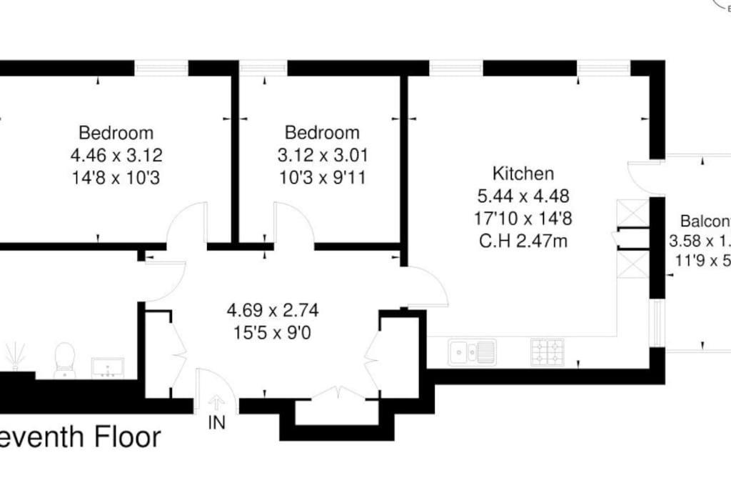 Amazing 2 Bedroom Flat In E20 Londres Exterior foto